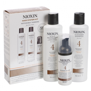 NIOXIN SYSTEM 4 - Pachet complet pentru par vopsit cu structura fina impotriva caderii puternice a parului