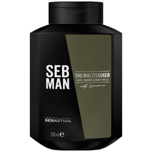 Sebastian Professional SEB MAN THE MULTI-TASKER 3in1 Hair, Beard & Body Wash - Șampon pentru păr, corp și barbă 250ml