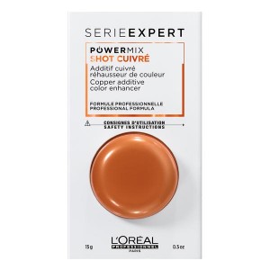 ​L’Oreal Professionnel Serie Expert Powermix Shot Copper - Aditiv cu pigment portocaliu pentru intensificarea nuantei - 15 ml​
