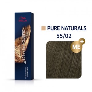 Wella Professionals Koleston Perfect Me Hair Color - 55/02 Intense Light Brown/Natural -60 ml