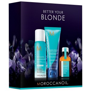 ​Kit Moroccanoil Better Your Blonde Min​