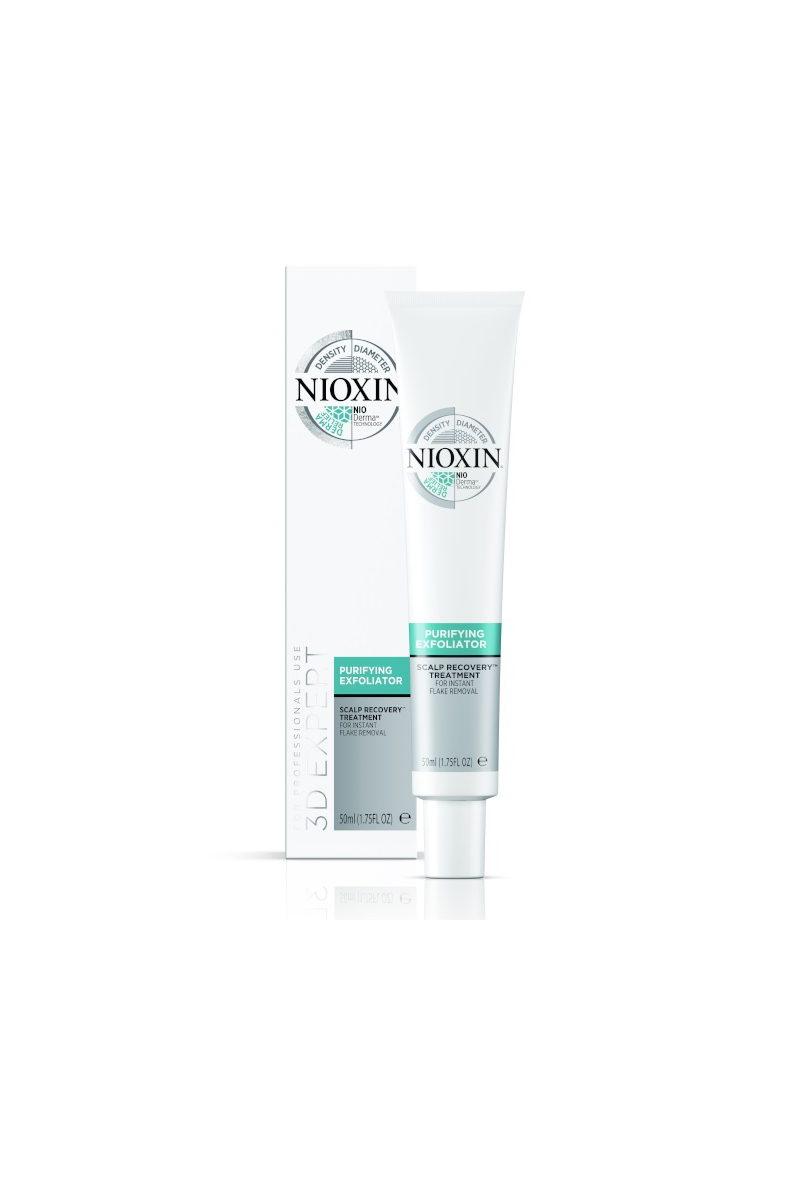NIOXIN Purifying Exfoliator - Tratament exfoliant pentru indepartarea instanta a matretii 50ml