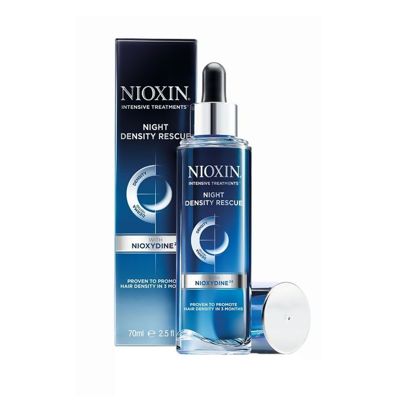 Nioxin Night Density Rescue - Tratament densificator in timpul noptii - 70 ml