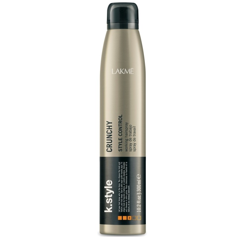 Lakme K.Style Crunchy Working Hairspray - Fixativ cu fixare medie - 300 ml