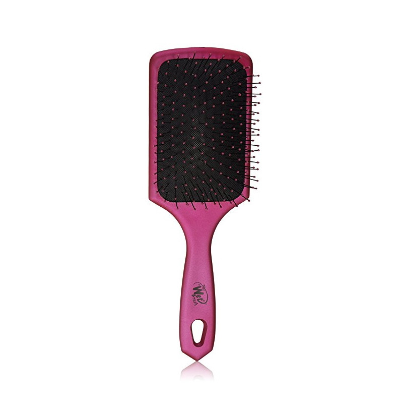 The Wet Brush Paddle Detangling Punchy Pink - Perie plata pentru descalcit - Roz sidefat